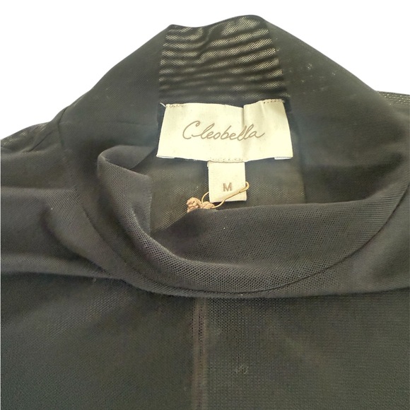 Cleobella Melanie Black Sheer Bodysuit - Size M - Picture 8 of 12